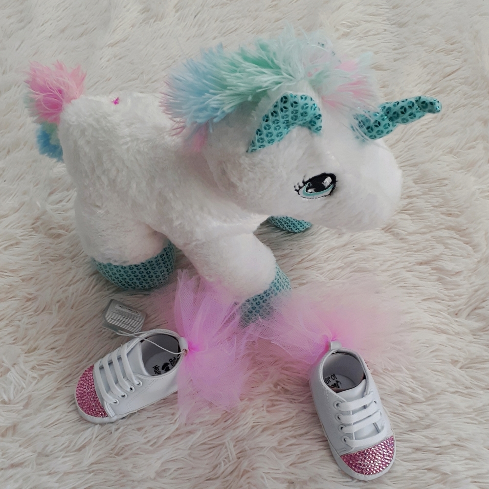 CUSTOM Bling Soft Bottom Shoes